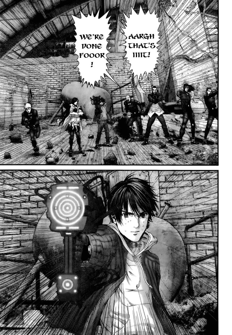Gantz Chapter 349 page 9 - Chapter 349: Less than a Fight