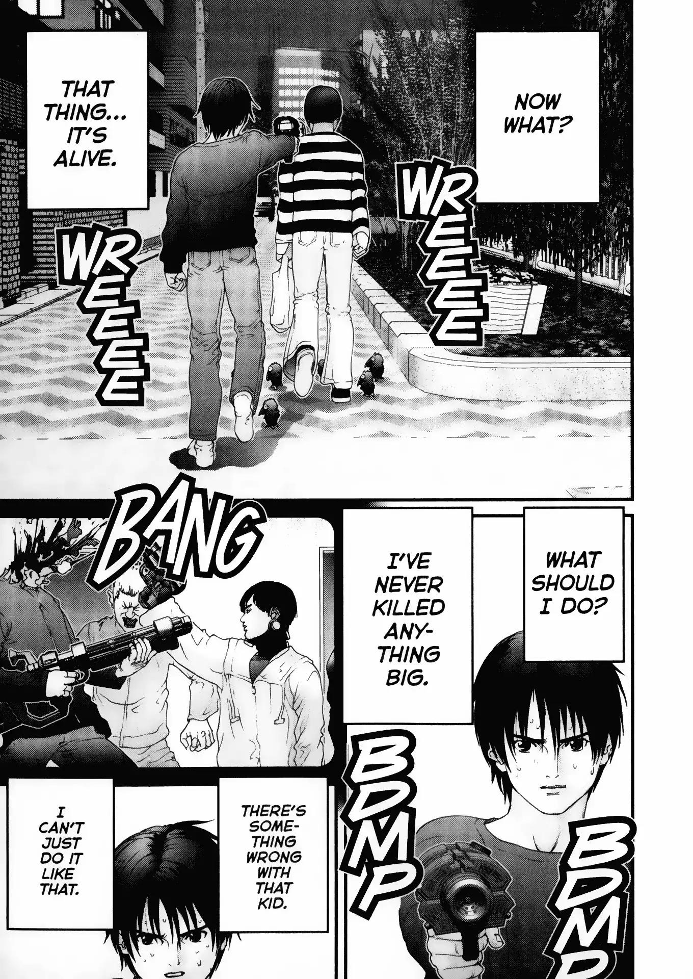 Gantz Chapter 35 page 11 - Chapter 35: Vol.4 0035: Singing Voice