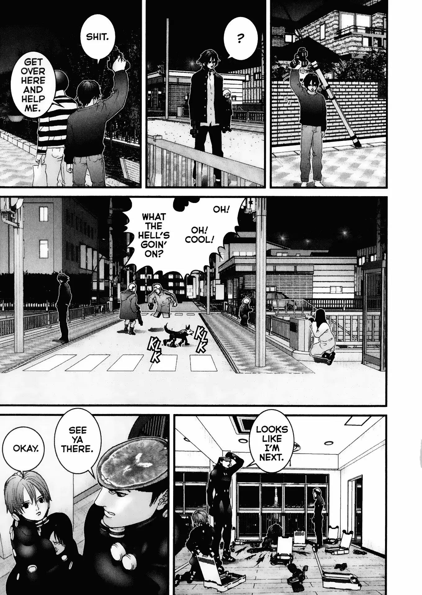Gantz Chapter 35 page 19 - Chapter 35: Vol.4 0035: Singing Voice