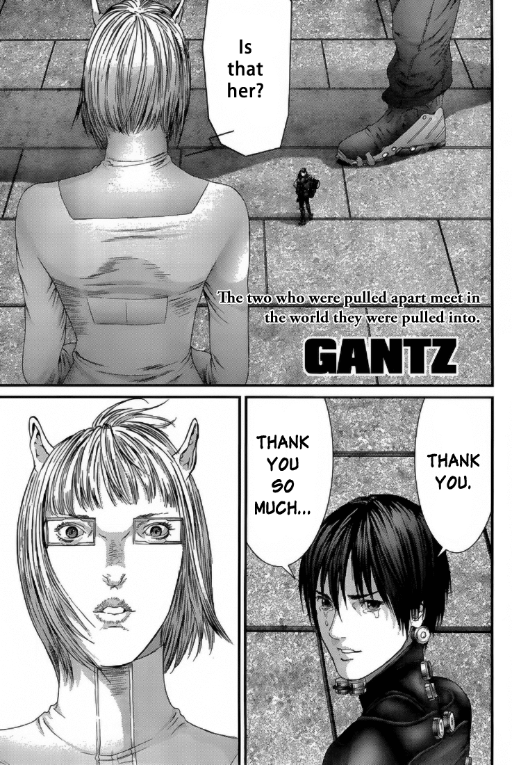 Gantz Chapter 351 page 1 - Chapter 351: Beautiful Feelings