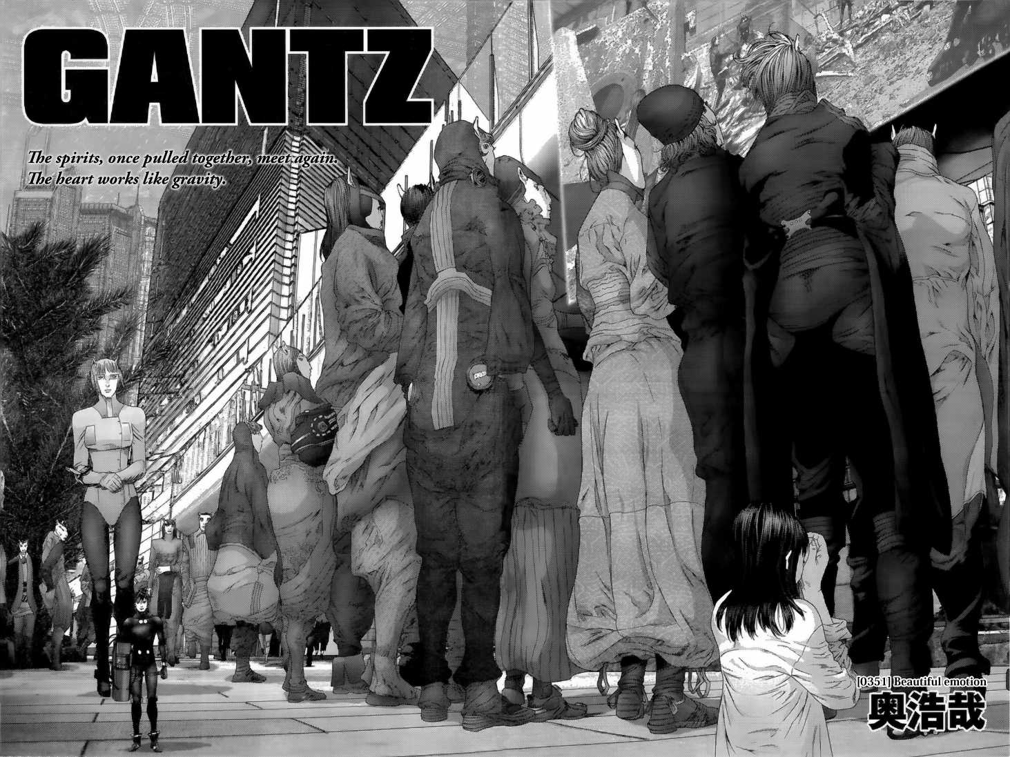 Gantz Chapter 351 page 2 - Chapter 351: Beautiful Feelings