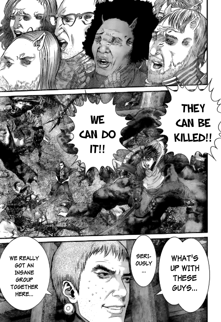 Gantz Chapter 352 page 19 - Chapter 352: Lovers' Crossing
