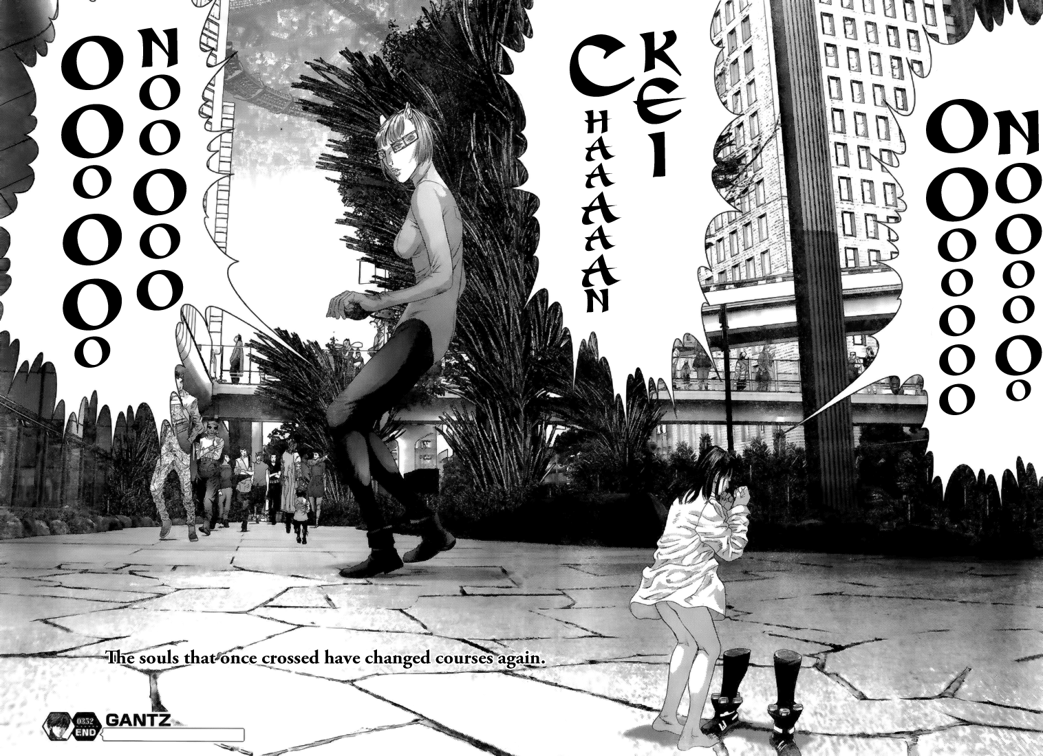 Gantz Chapter 352 page 22 - Chapter 352: Lovers' Crossing