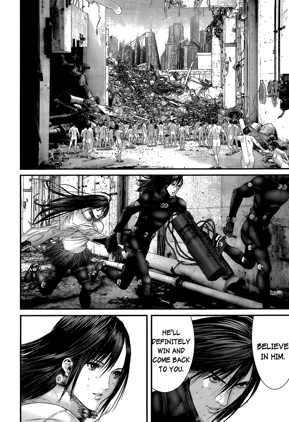 Gantz Chapter 355 page 15 - Chapter 355: Parallel Strike