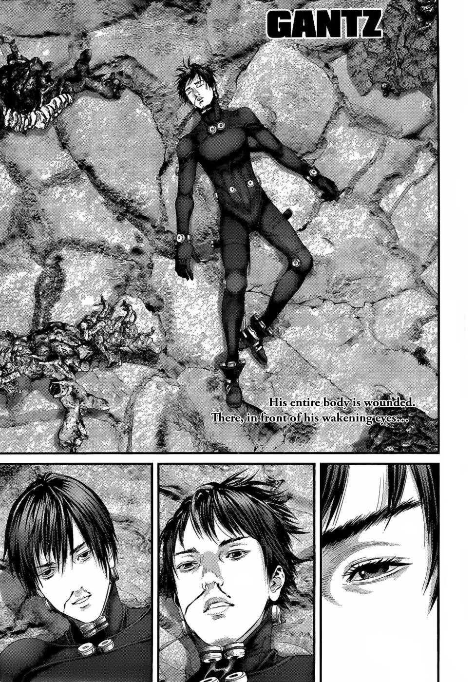 Gantz Chapter 357 page 1 - Chapter 357: Tiny Love Song