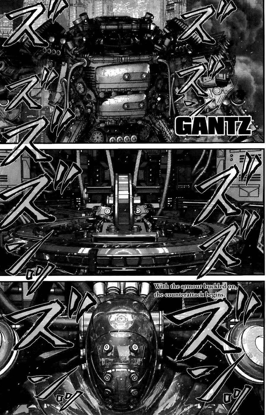 Gantz Chapter 359 page 1 - Chapter 359: The Squinting Tyrant