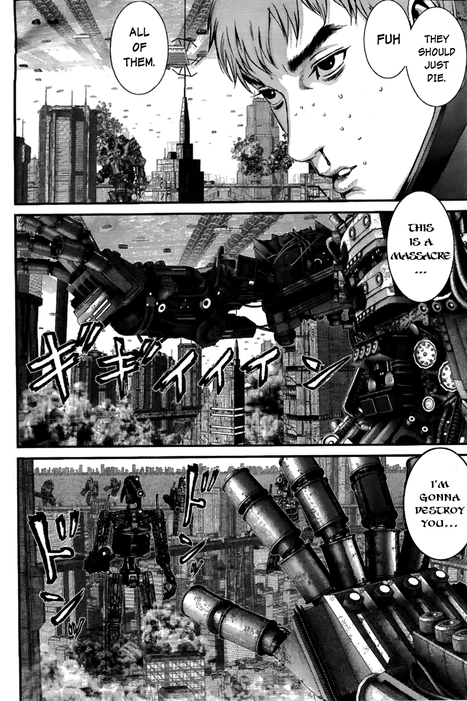 Gantz Chapter 359 page 14 - Chapter 359: The Squinting Tyrant