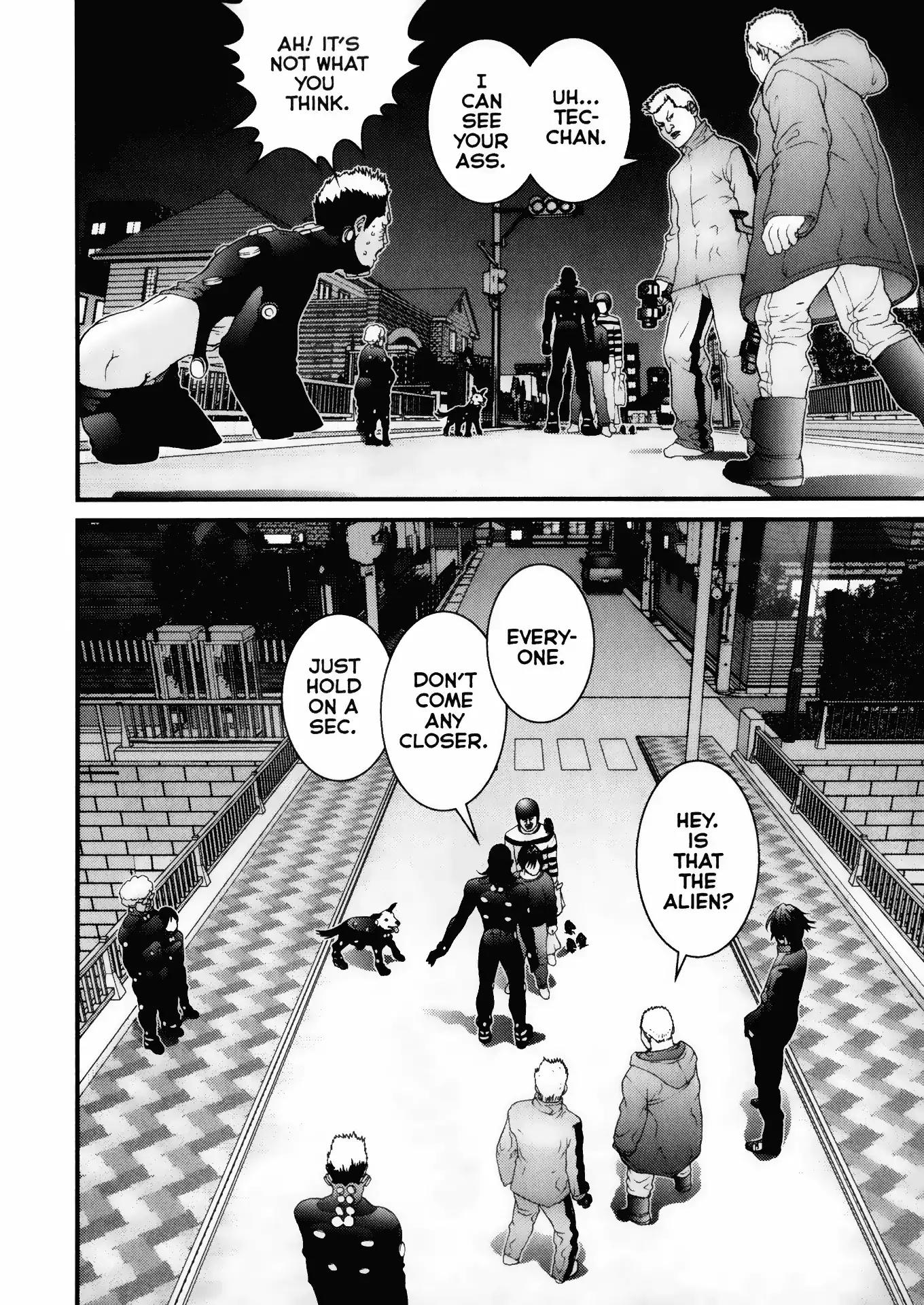 Gantz Chapter 36 page 8 - Chapter 36: Vol.4 0036: Not What It Seems