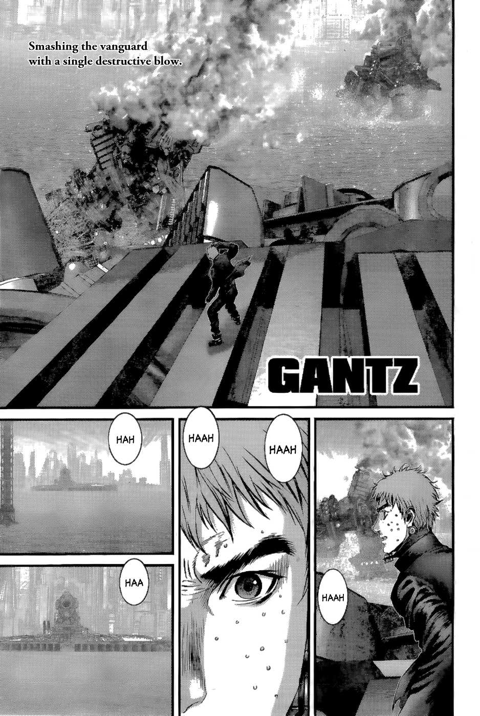 Gantz Chapter 361 page 1 - Chapter 361: Battlecry.