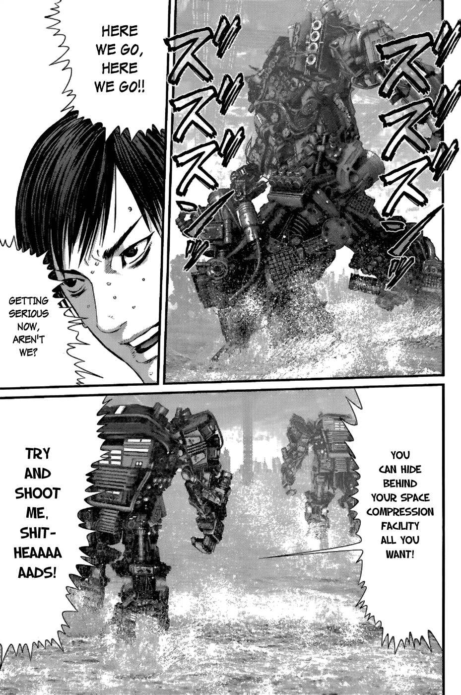 Gantz Chapter 361 page 15 - Chapter 361: Battlecry.