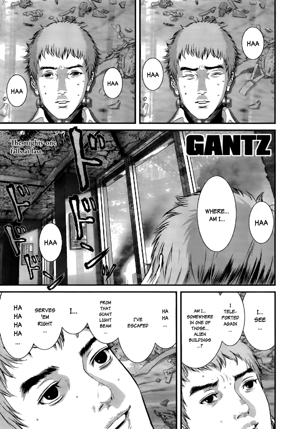 Gantz Chapter 362 page 1 - Chapter 362: Meager Redemption