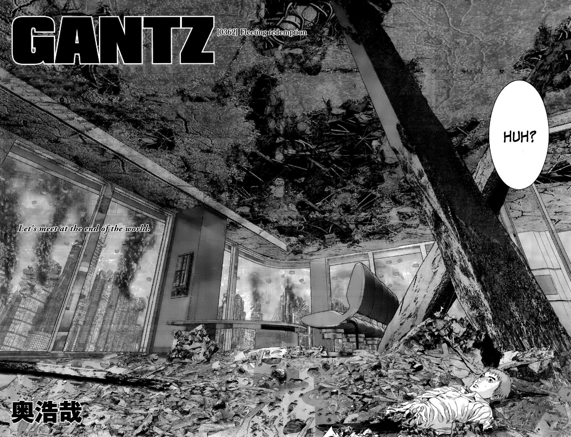 Gantz Chapter 362 page 2 - Chapter 362: Meager Redemption