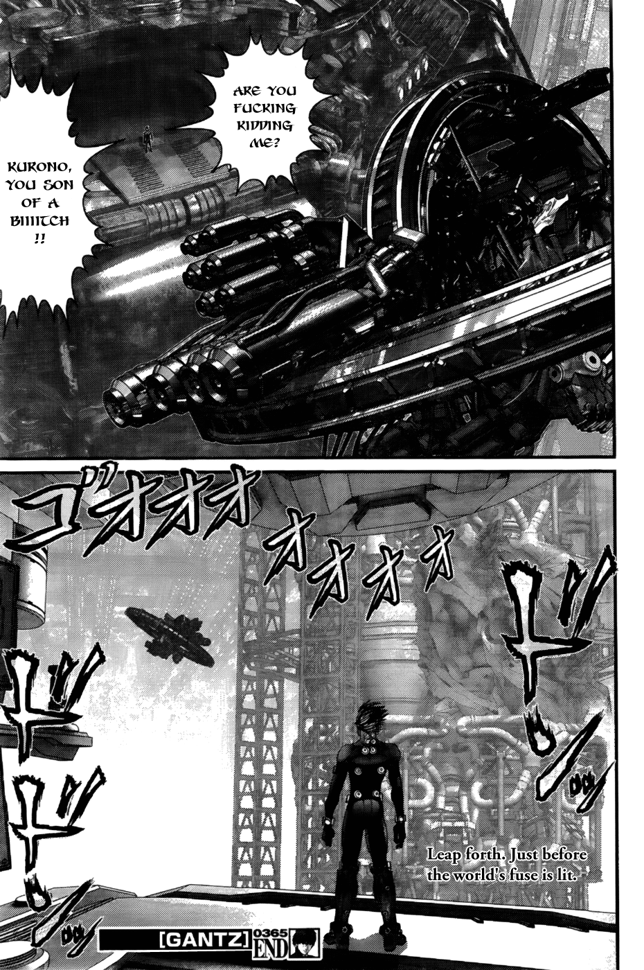 Gantz Chapter 365 page 23 - Chapter 365: Deal with the devil