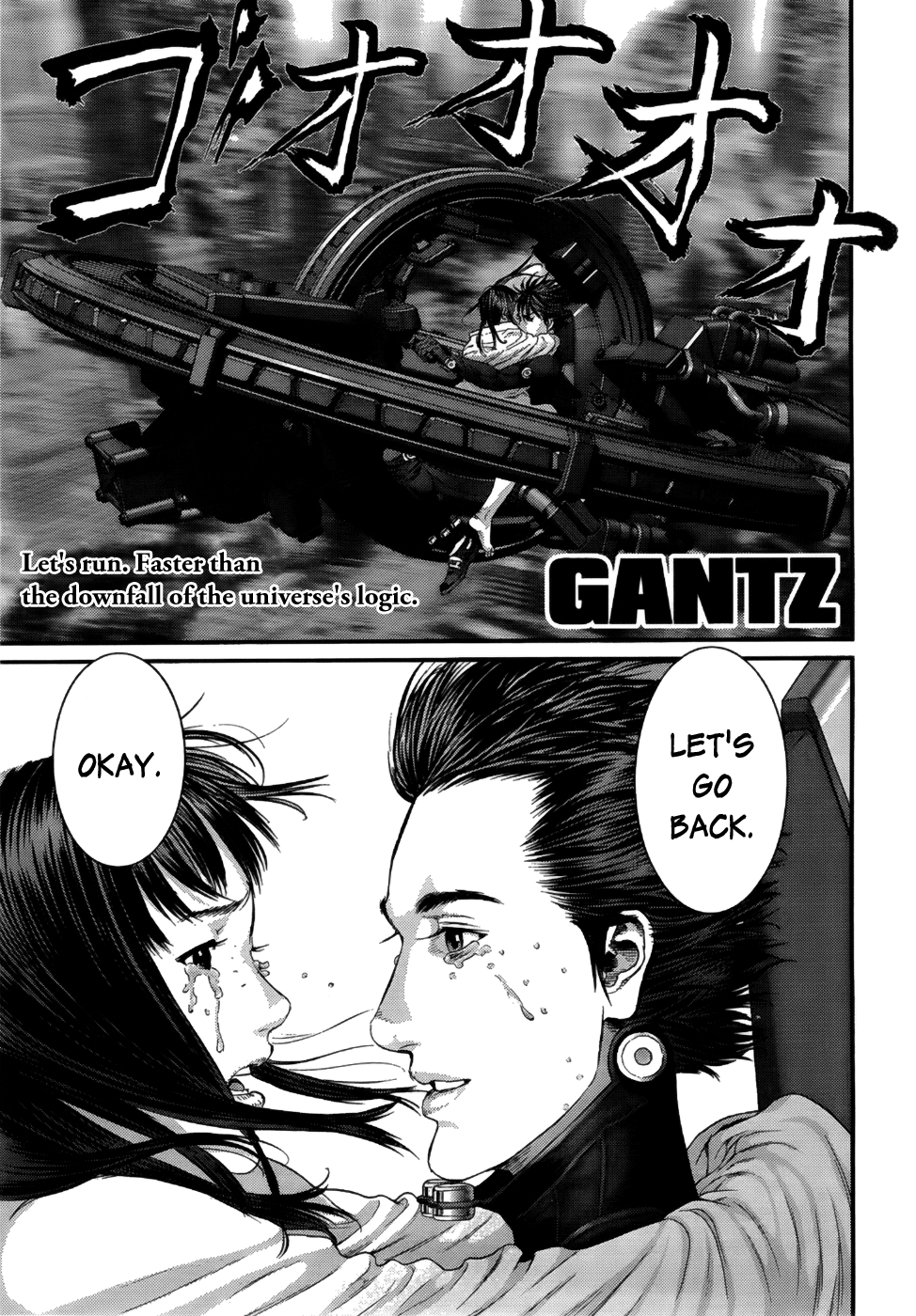 Gantz Chapter 366 page 1 - Chapter 366: The great escape