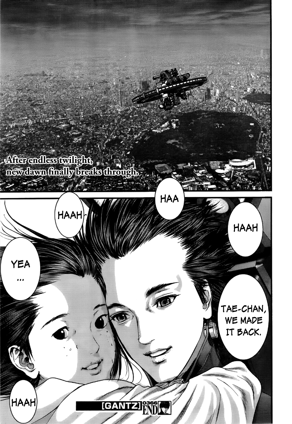 Gantz Chapter 366 page 19 - Chapter 366: The great escape