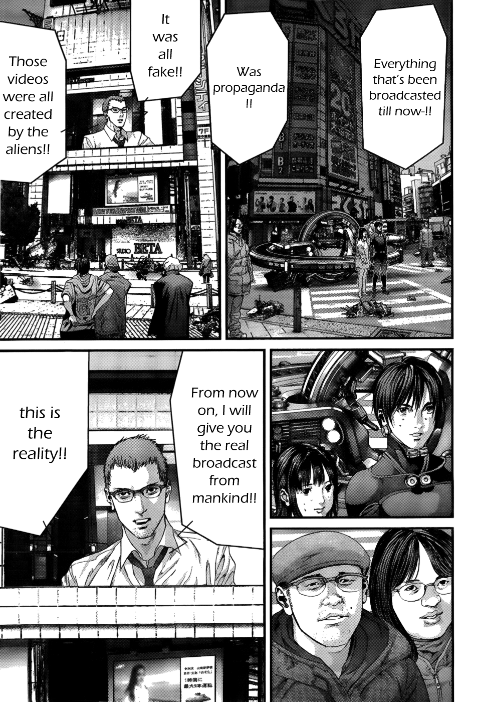 Gantz Chapter 367 page 8 - Chapter 367: How to Make a Hero