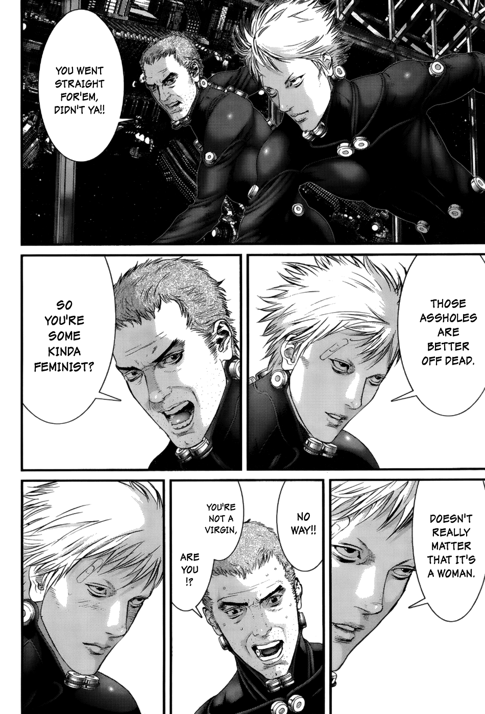 Gantz Chapter 368 page 14 - Chapter 368: Transgression and a Profession of Love