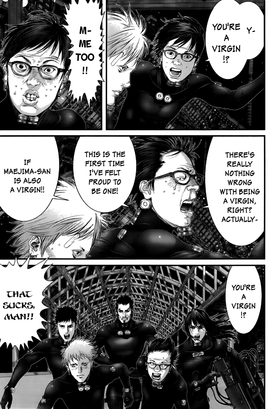 Gantz Chapter 368 page 15 - Chapter 368: Transgression and a Profession of Love