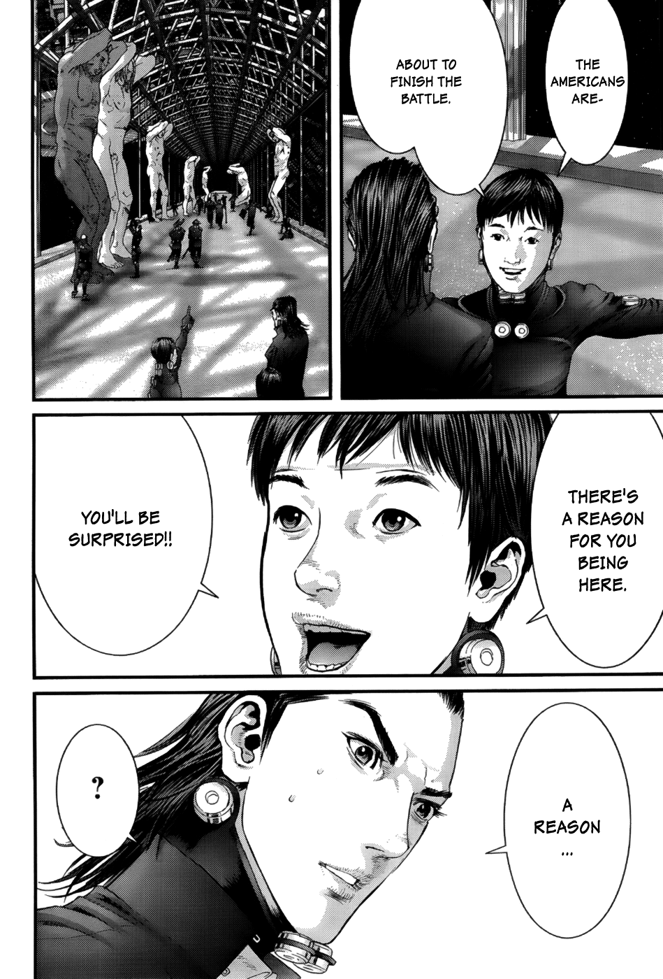 Gantz Chapter 368 page 3 - Chapter 368: Transgression and a Profession of Love