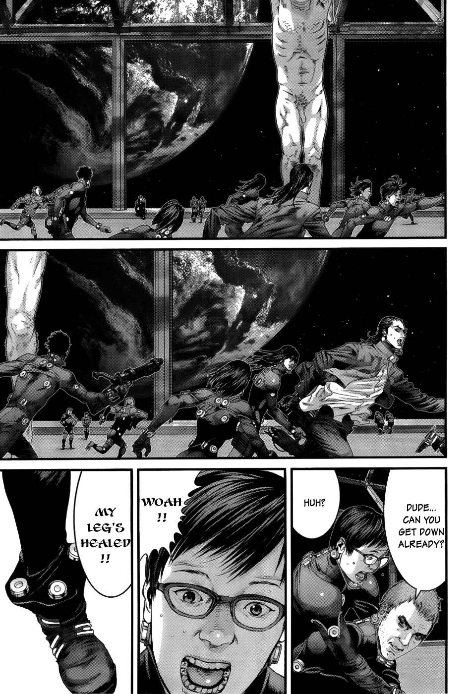 Gantz Chapter 368 page 4 - Chapter 368: Transgression and a Profession of Love