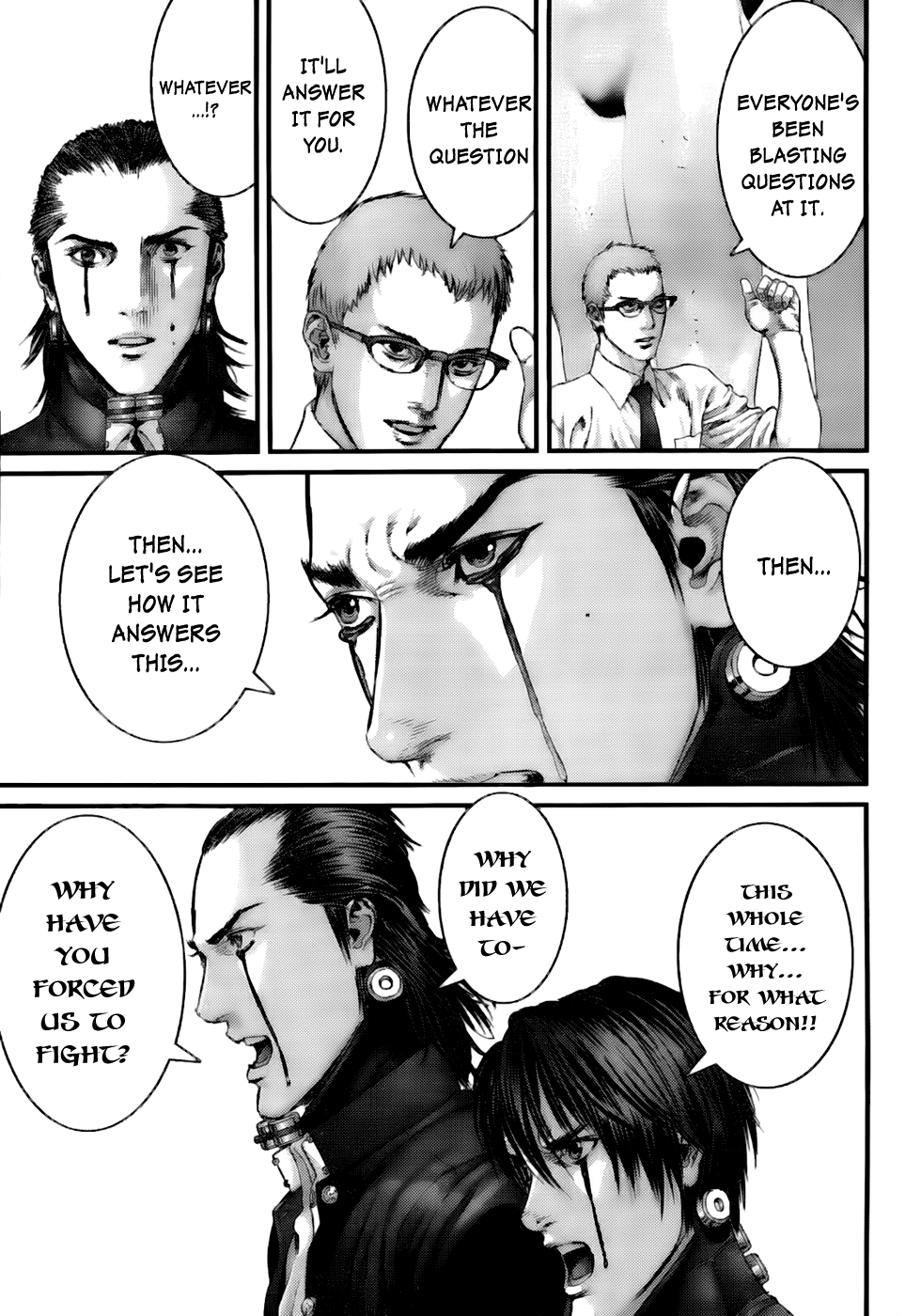Gantz Chapter 369 page 10 - Chapter 369: Question Time
