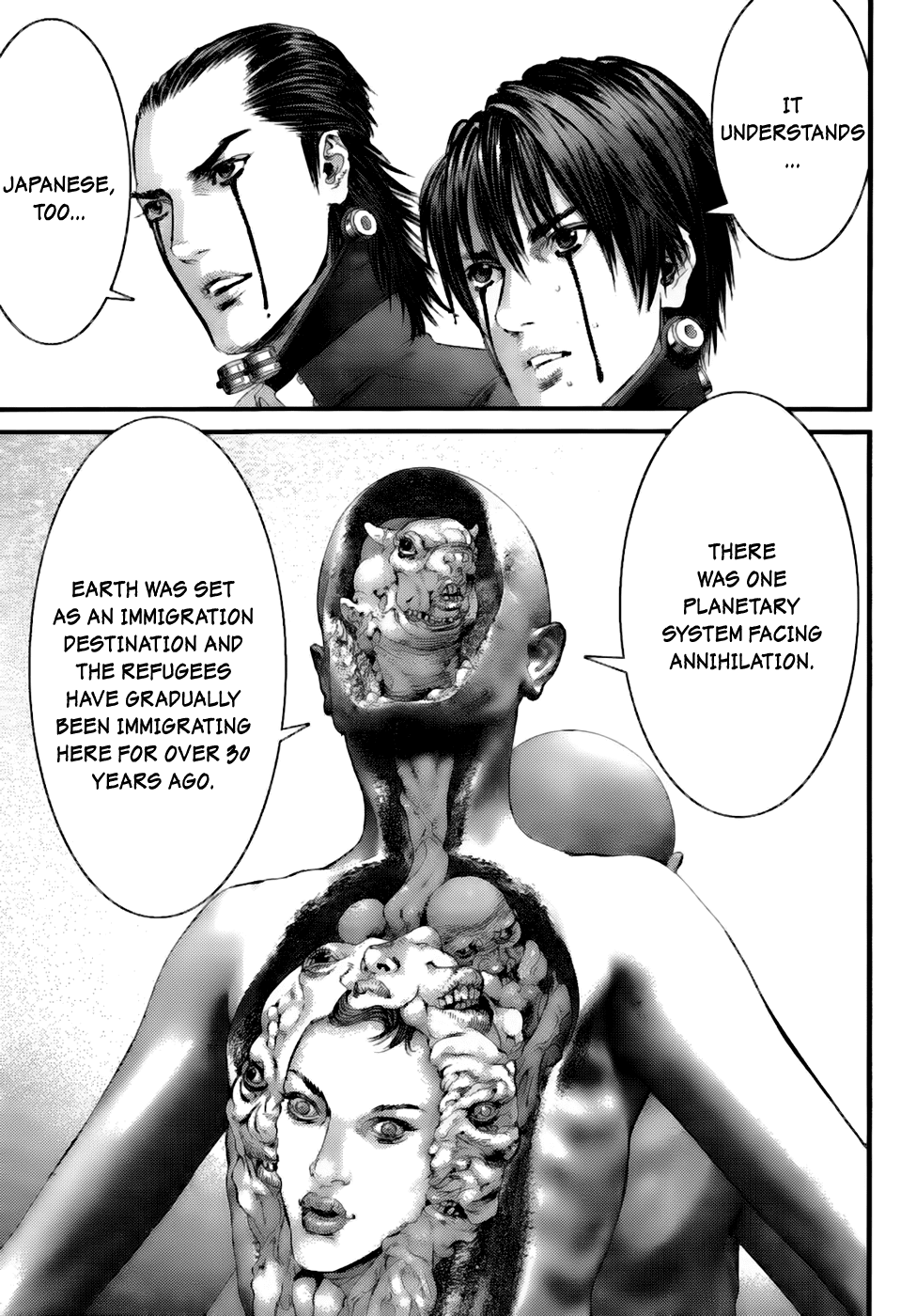 Gantz Chapter 369 page 12 - Chapter 369: Question Time