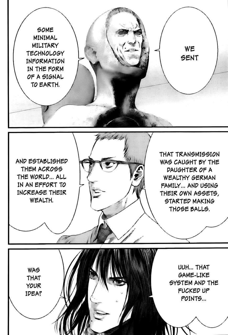 Gantz Chapter 369 page 15 - Chapter 369: Question Time