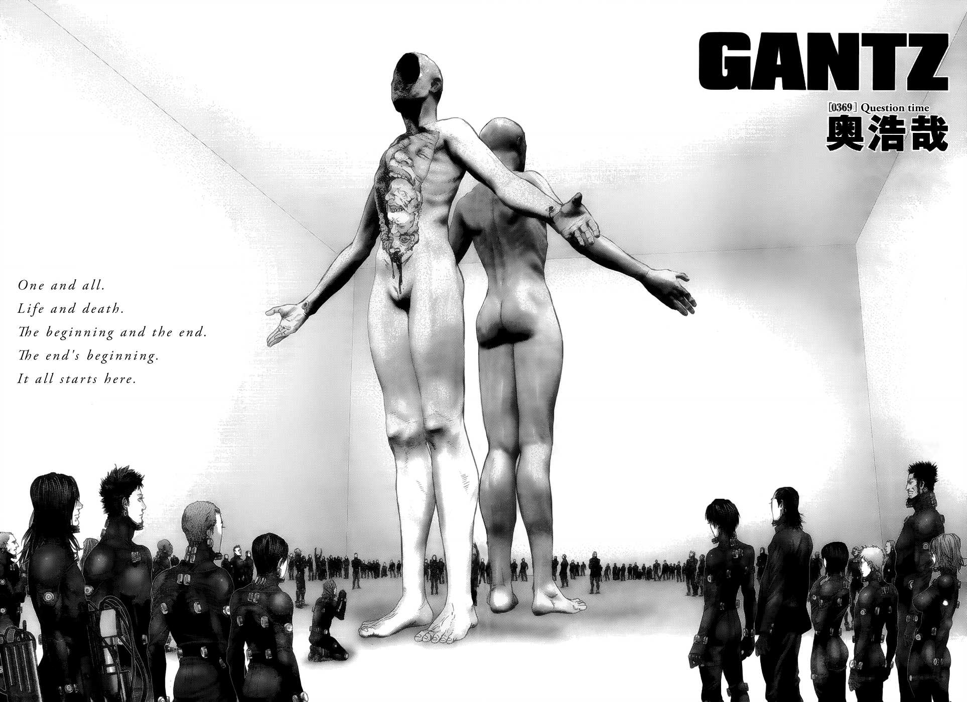 Gantz Chapter 369 page 2 - Chapter 369: Question Time