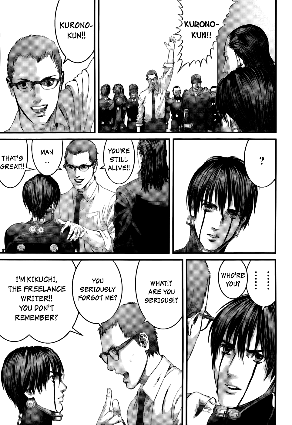 Gantz Chapter 369 page 6 - Chapter 369: Question Time