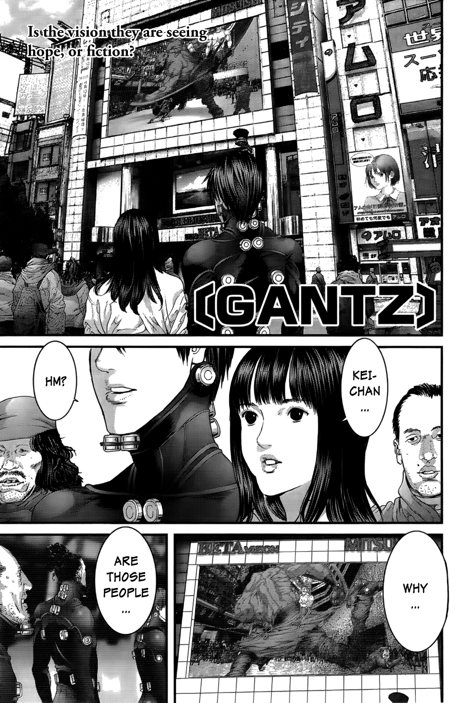 Gantz Chapter 374 page 1 - Chapter 374: Rush Hour