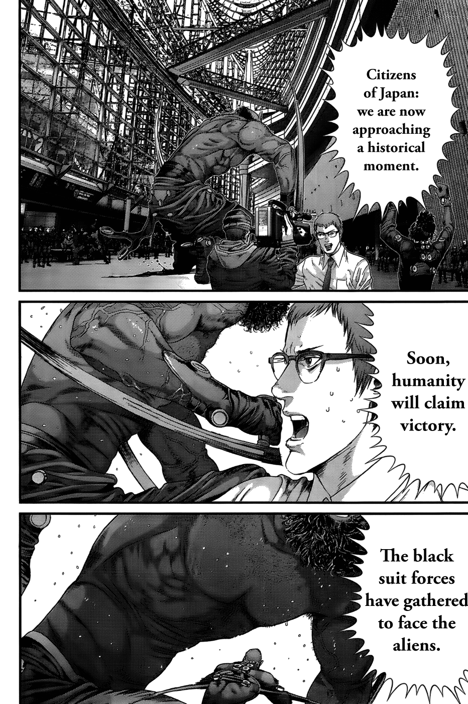 Gantz Chapter 374 page 8 - Chapter 374: Rush Hour