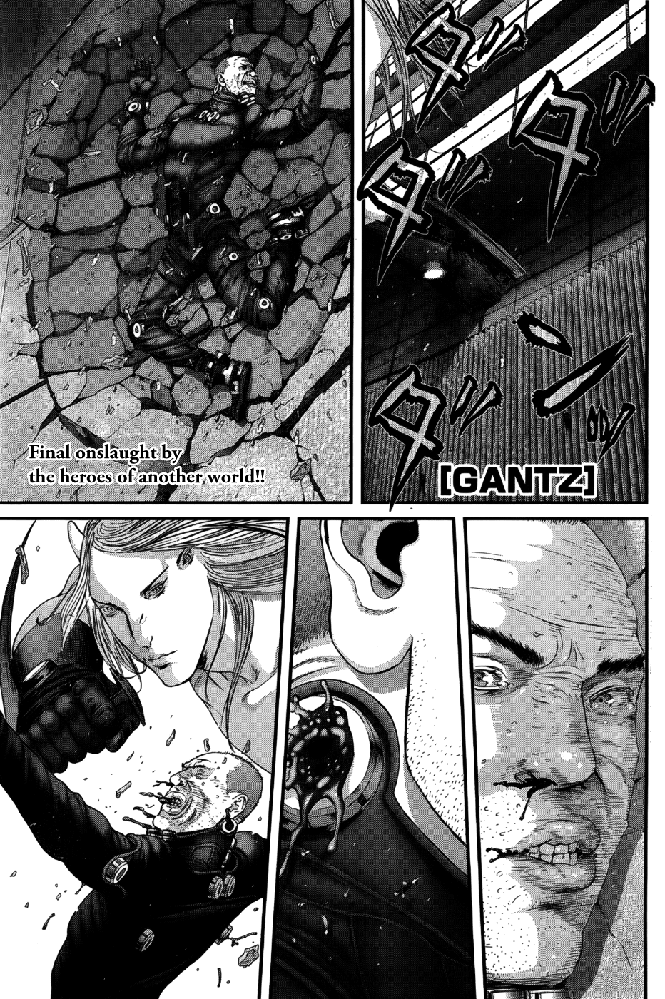Gantz Chapter 376 page 1 - Chapter 376: A Challenge From the Defeated