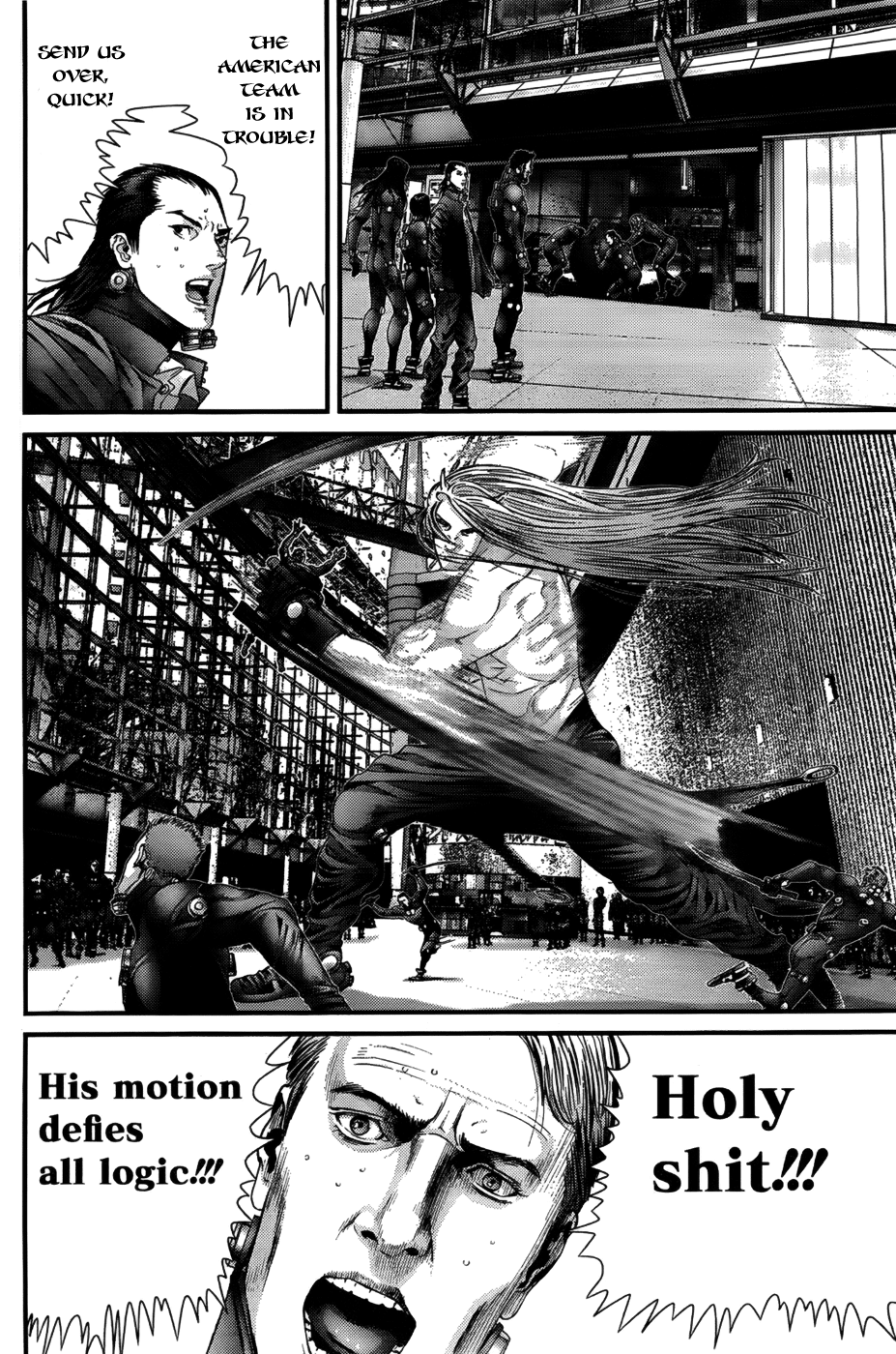 Gantz Chapter 376 page 10 - Chapter 376: A Challenge From the Defeated
