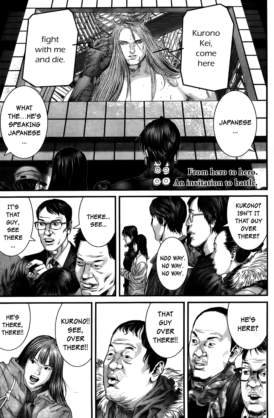 Gantz Chapter 377 page 1 - Chapter 377: The Melancholy of Prometheus