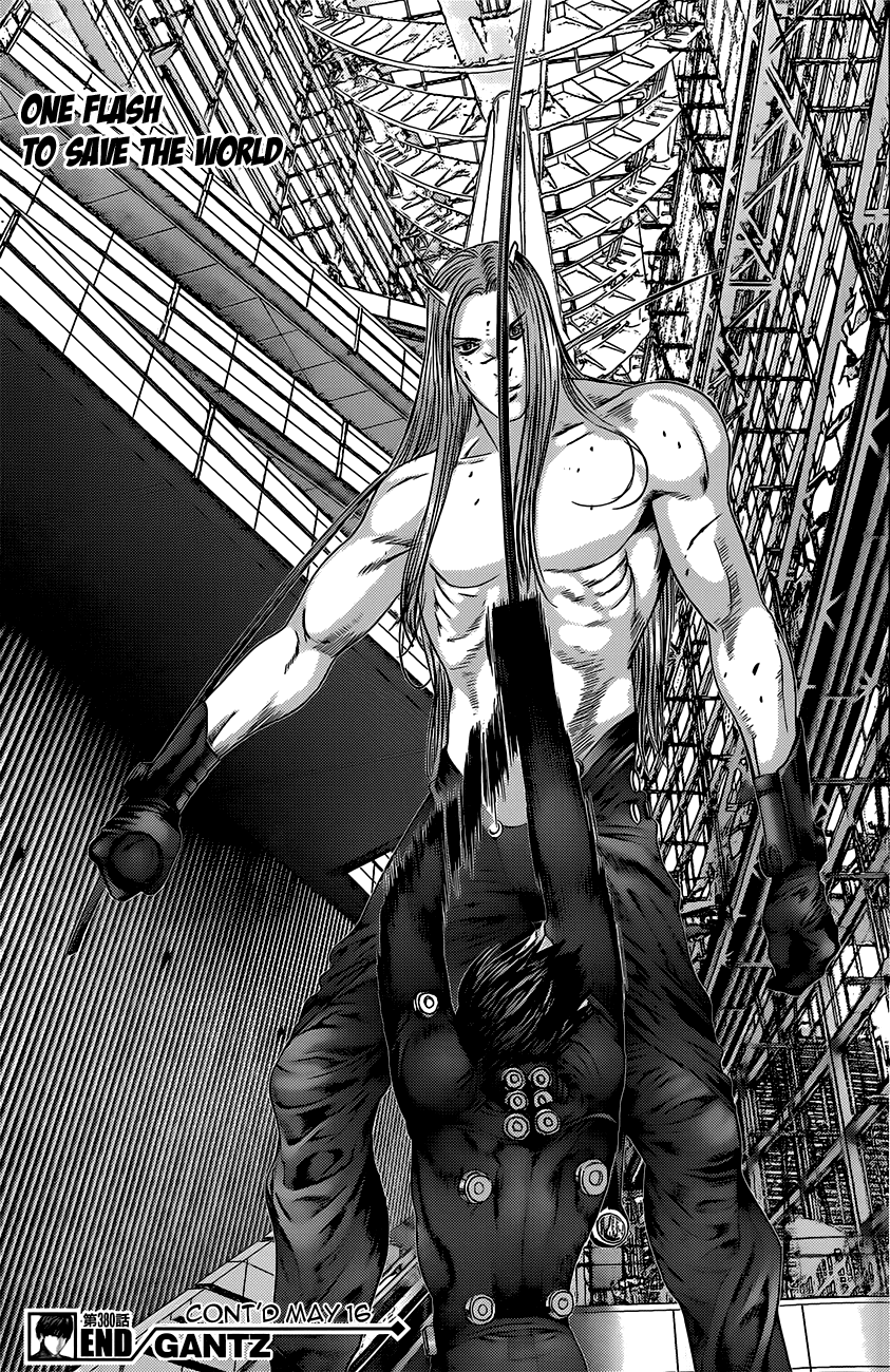Gantz Chapter 380 page 22 - Chapter 380: Flashing All His Might