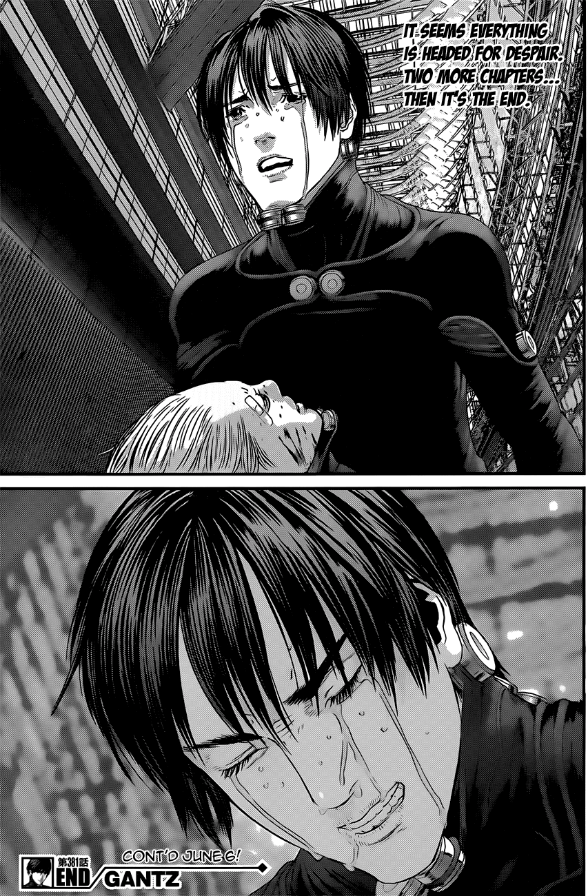 Gantz Chapter 381 page 22 - Chapter 381: Converging on Despair