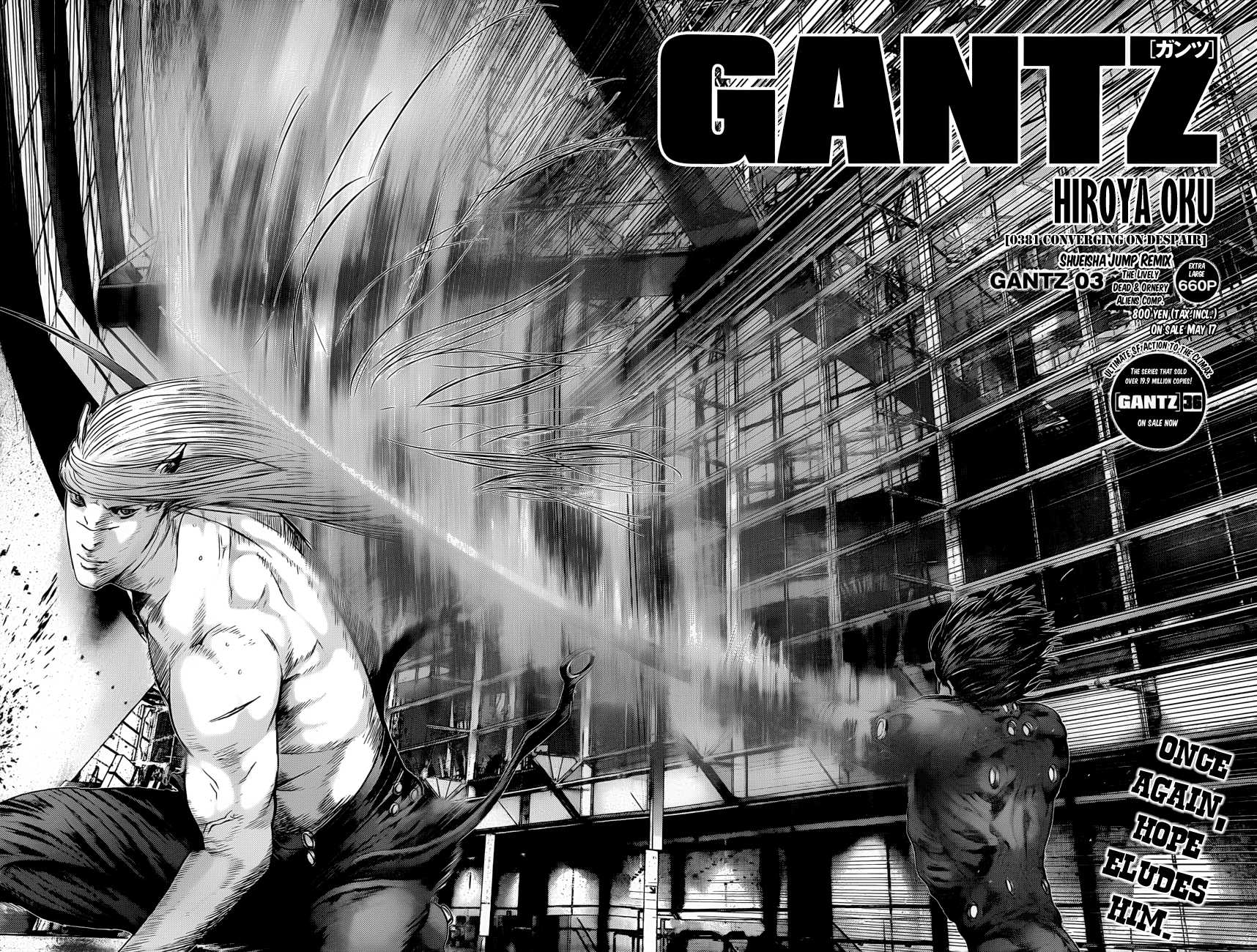 Gantz Chapter 381 page 3 - Chapter 381: Converging on Despair