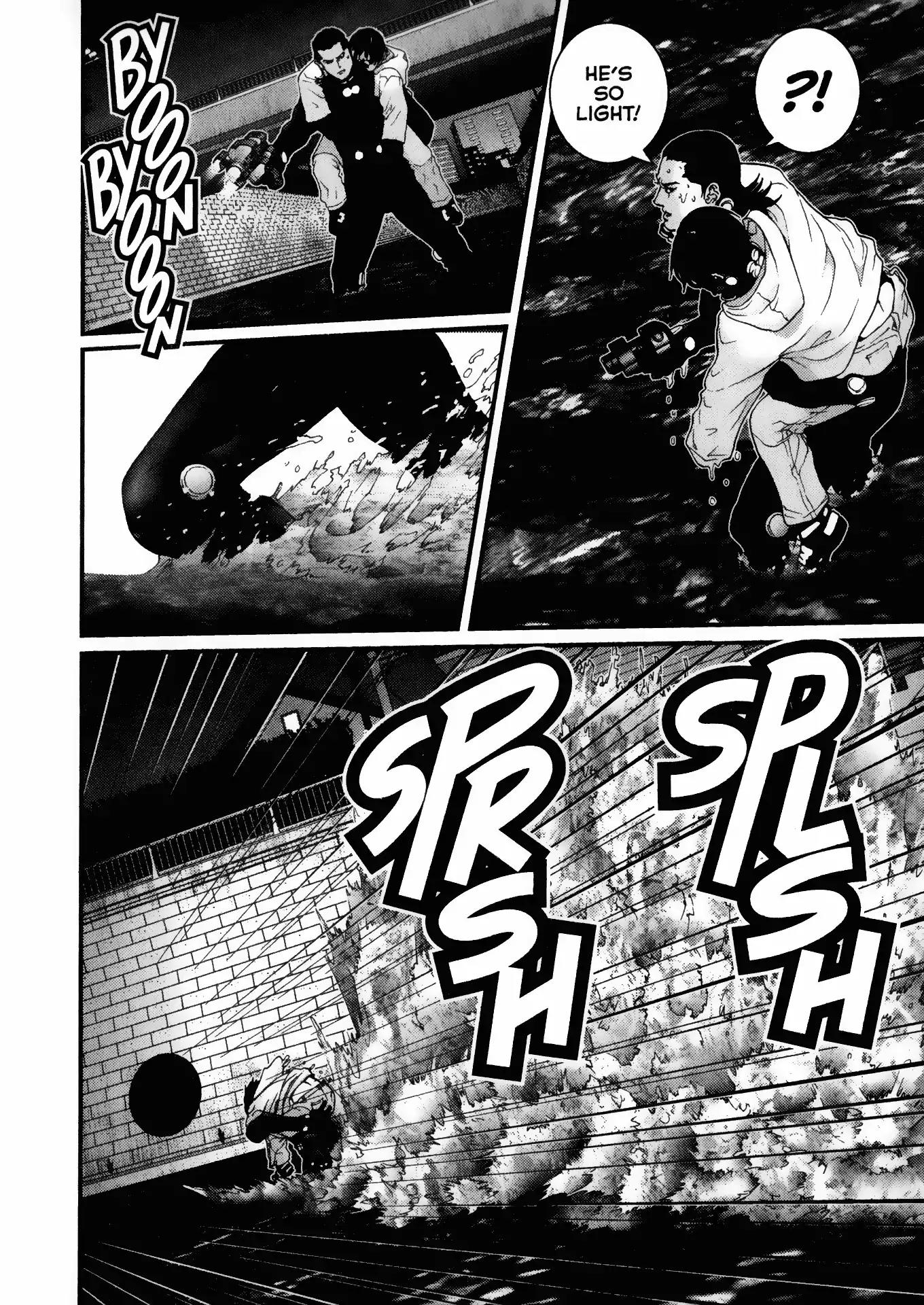 Gantz Chapter 39 page 12 - Chapter 39: Vol.4 0039: Submerged Threat