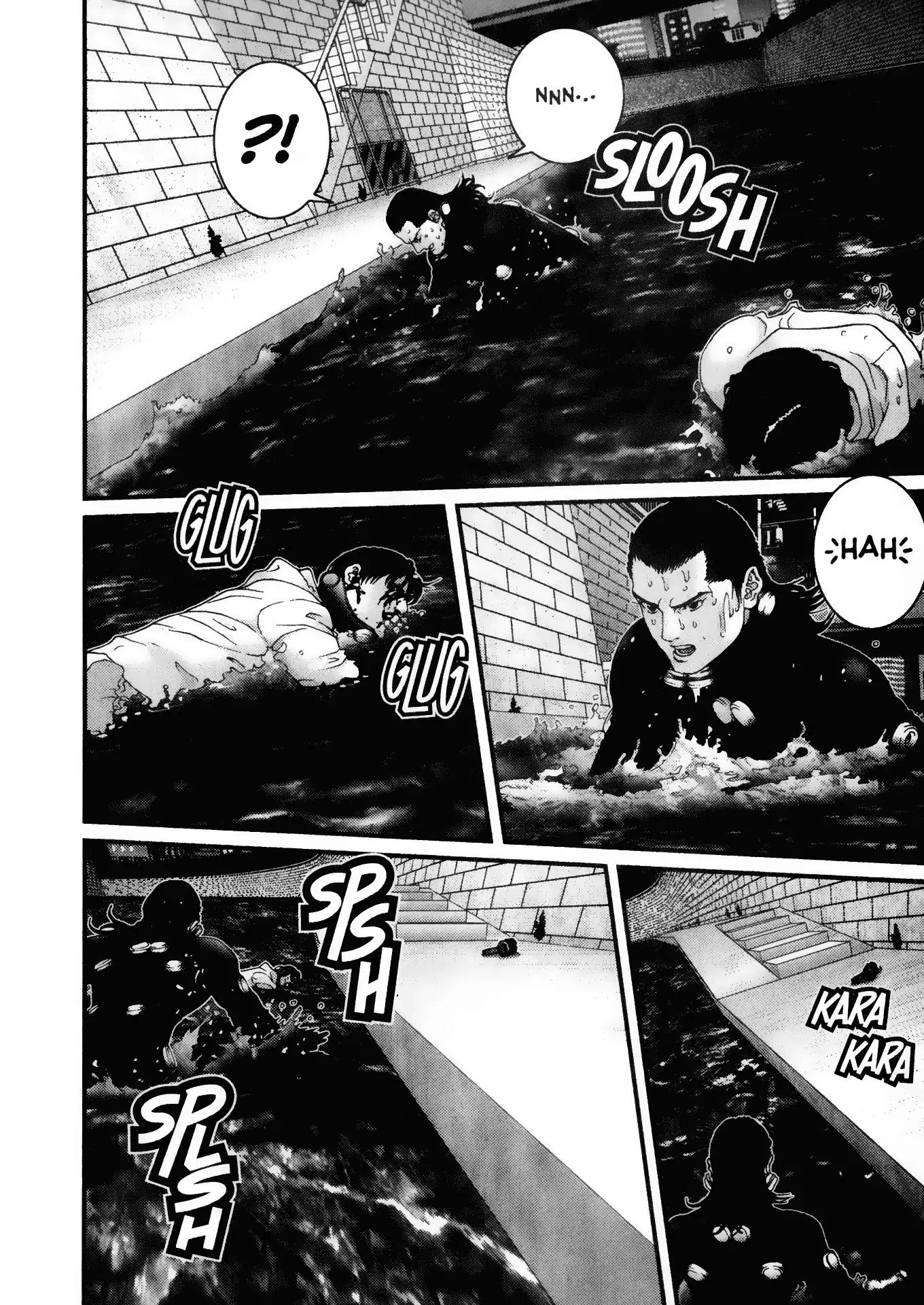 Gantz Chapter 39 page 14 - Chapter 39: Vol.4 0039: Submerged Threat
