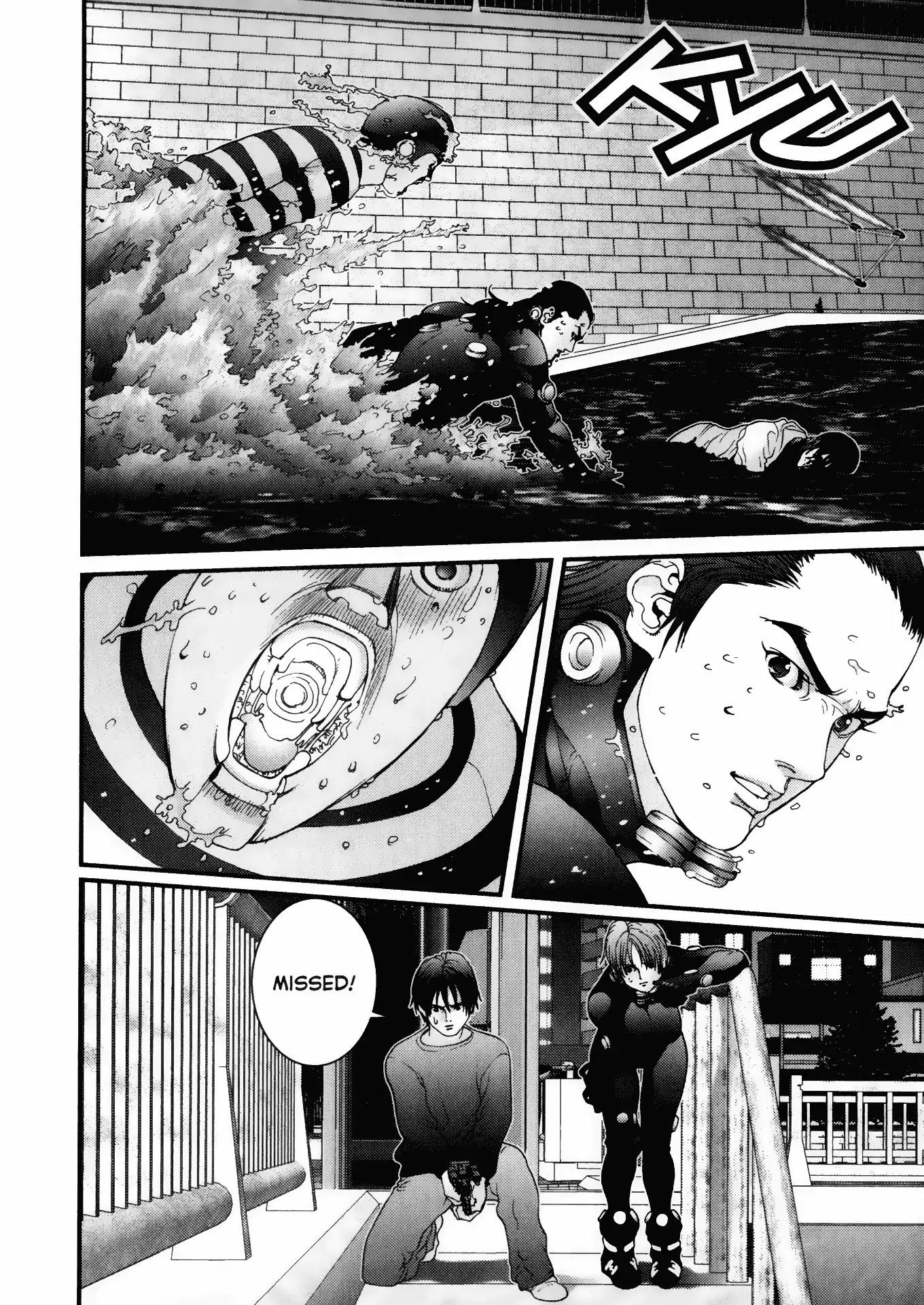 Gantz Chapter 39 page 18 - Chapter 39: Vol.4 0039: Submerged Threat