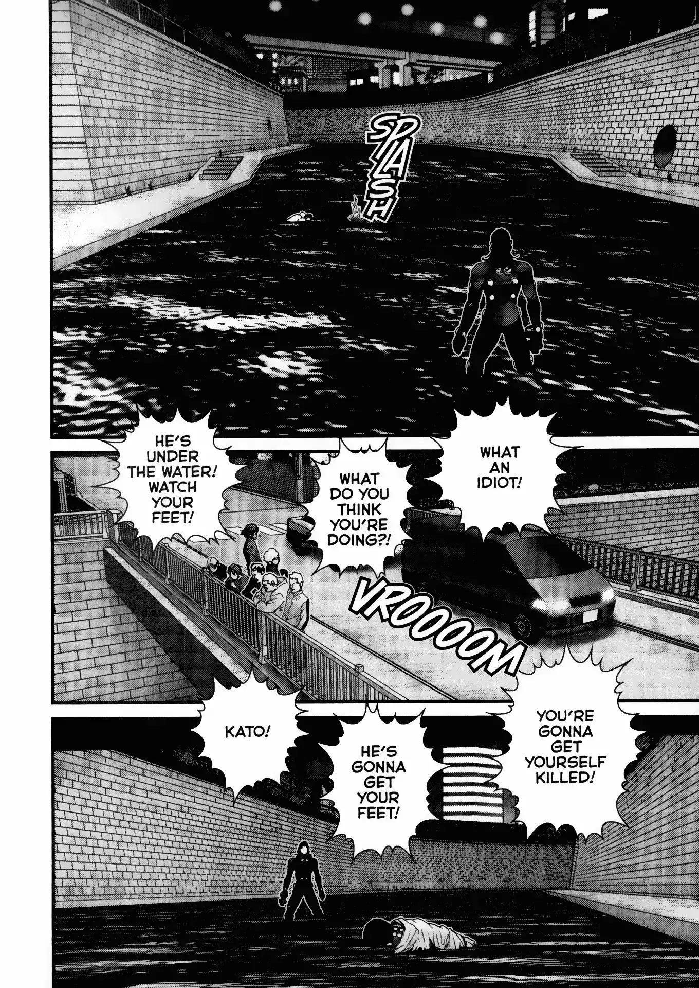 Gantz Chapter 39 page 2 - Chapter 39: Vol.4 0039: Submerged Threat