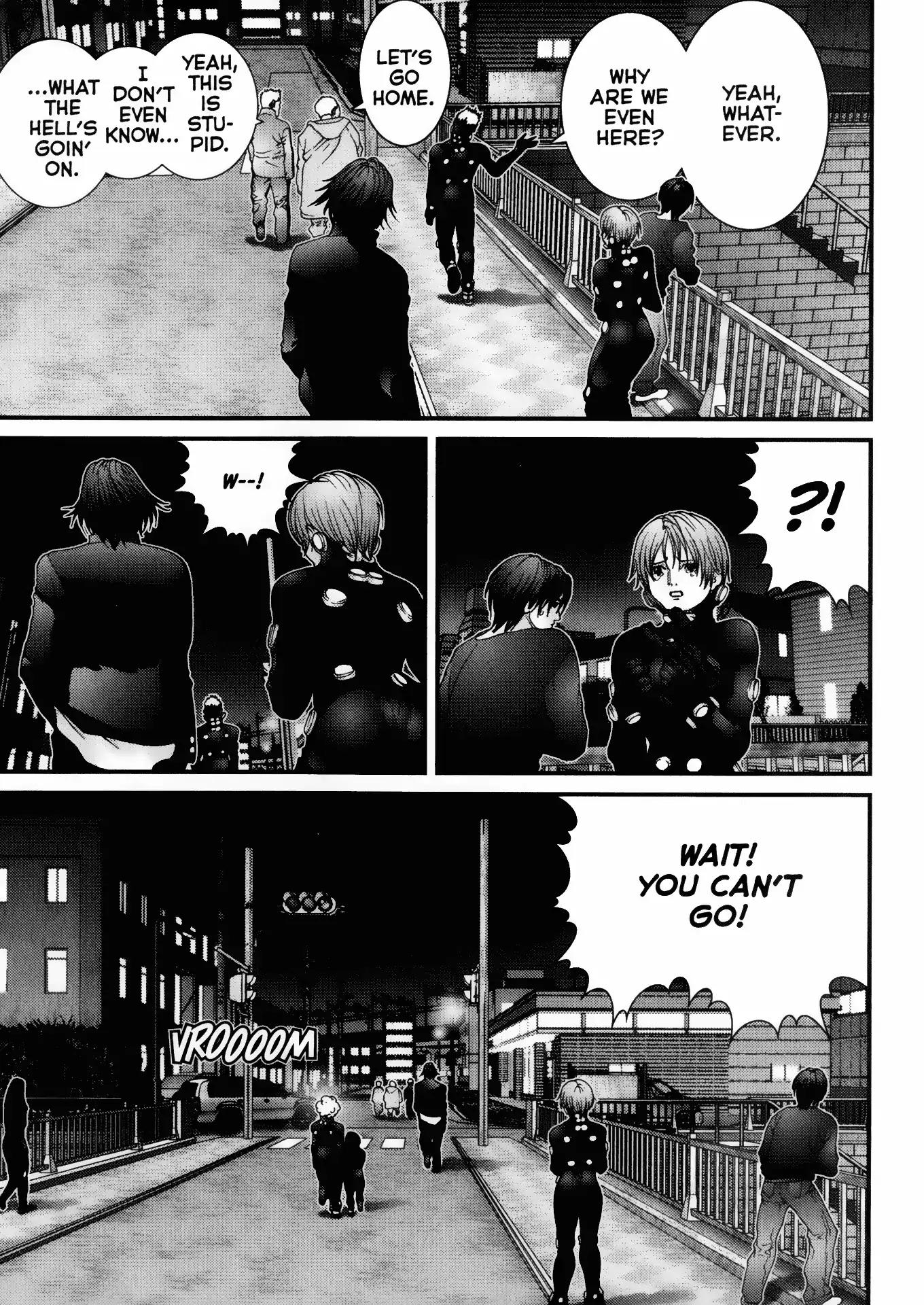 Gantz Chapter 39 page 5 - Chapter 39: Vol.4 0039: Submerged Threat