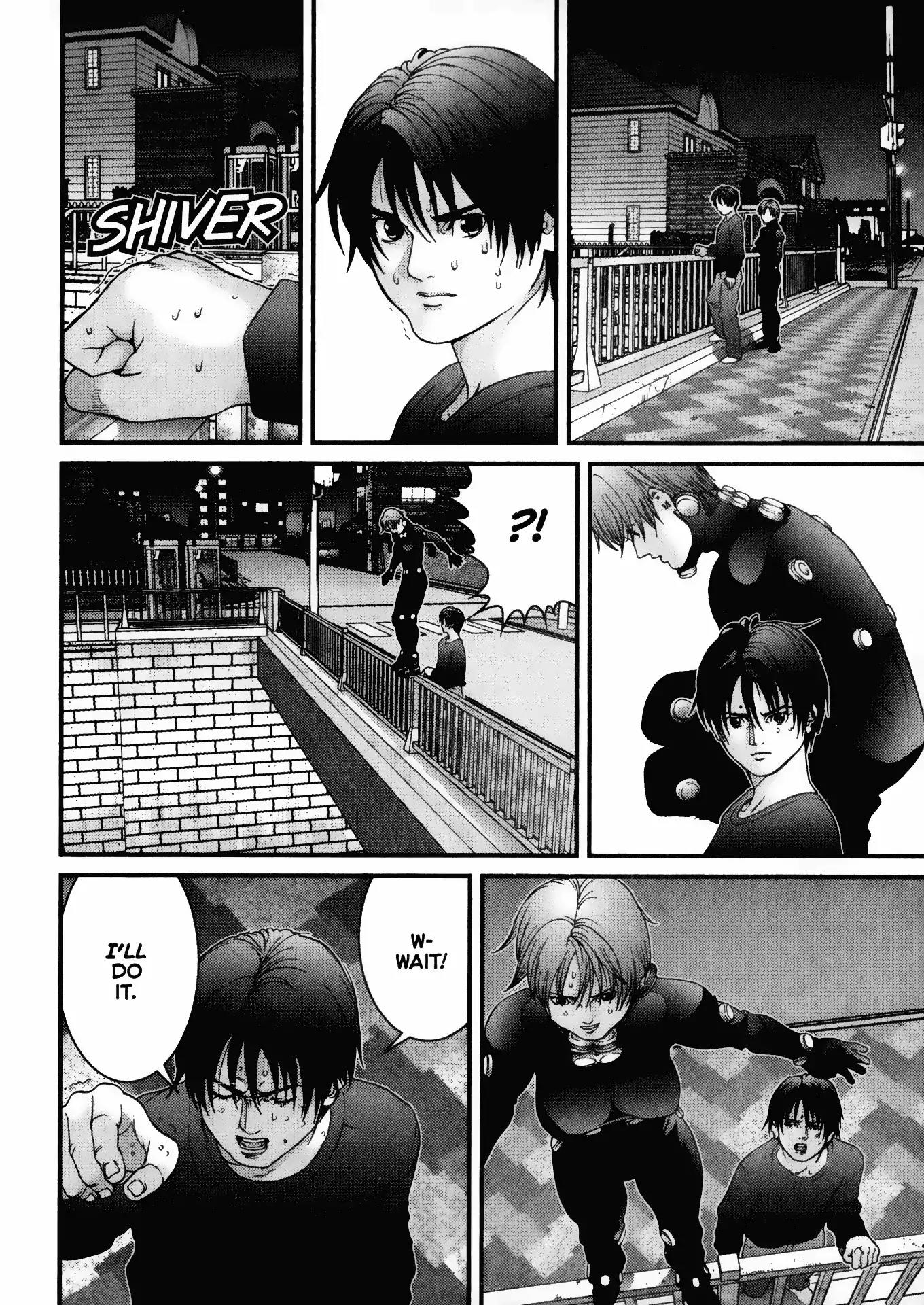 Gantz Chapter 39 page 6 - Chapter 39: Vol.4 0039: Submerged Threat