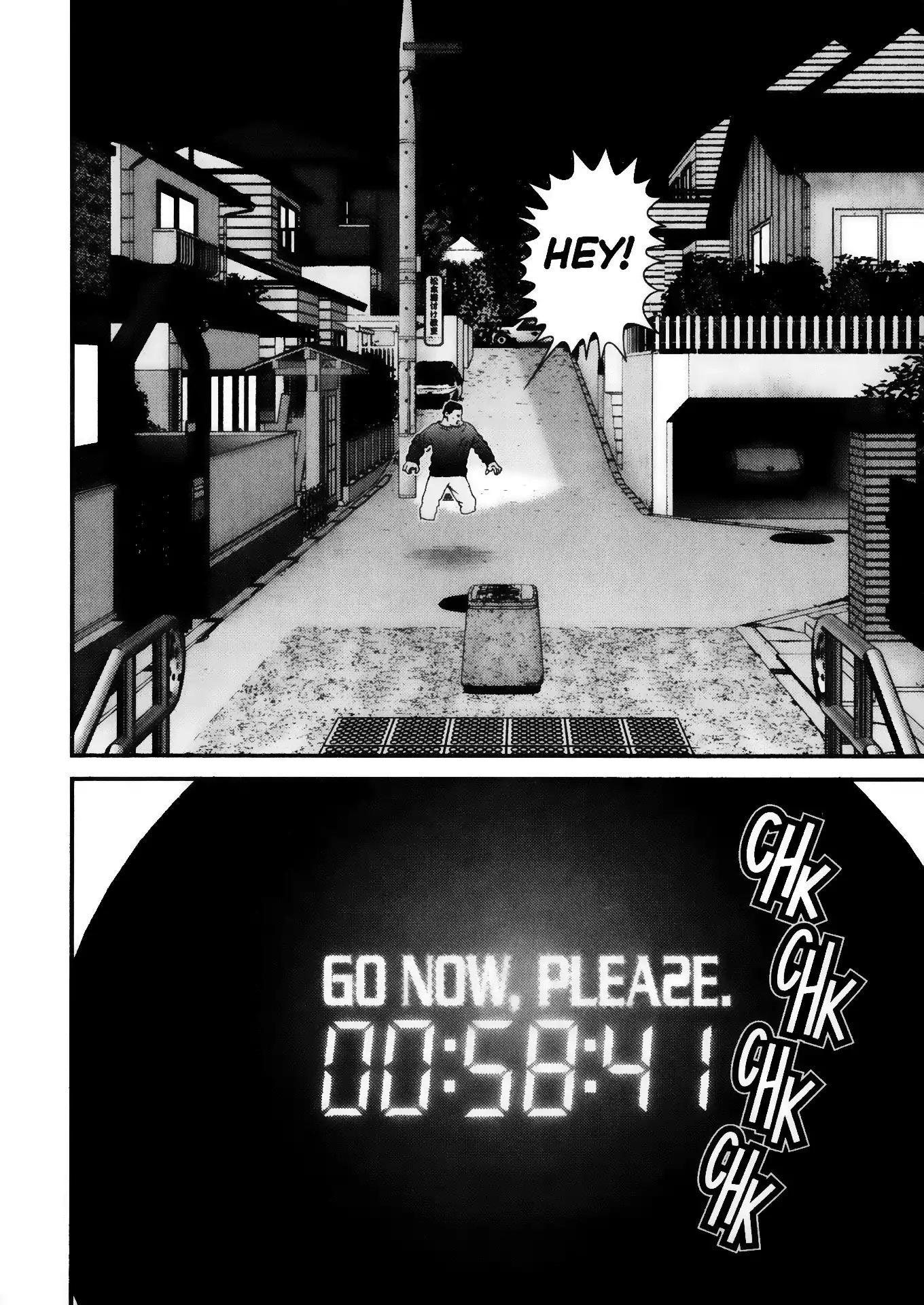 Gantz Chapter 4 page 18 - Chapter 4: Vol.1 0004: Command from the Black Sphere