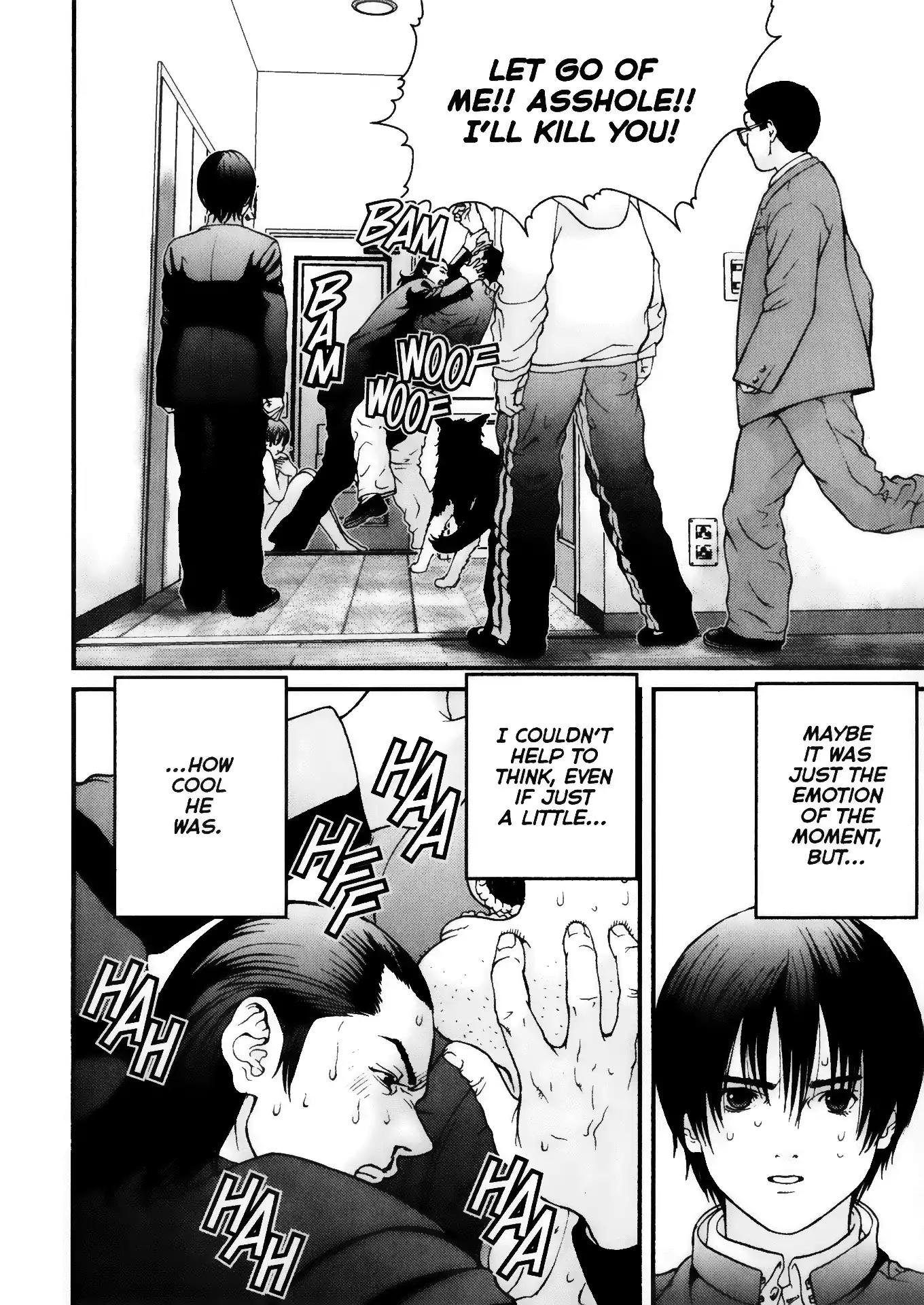 Gantz Chapter 4 page 2 - Chapter 4: Vol.1 0004: Command from the Black Sphere
