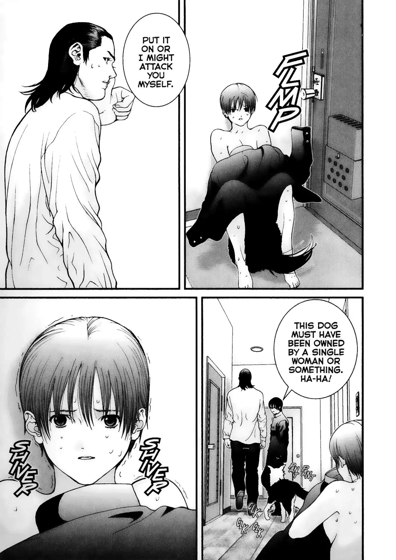 Gantz Chapter 4 page 7 - Chapter 4: Vol.1 0004: Command from the Black Sphere