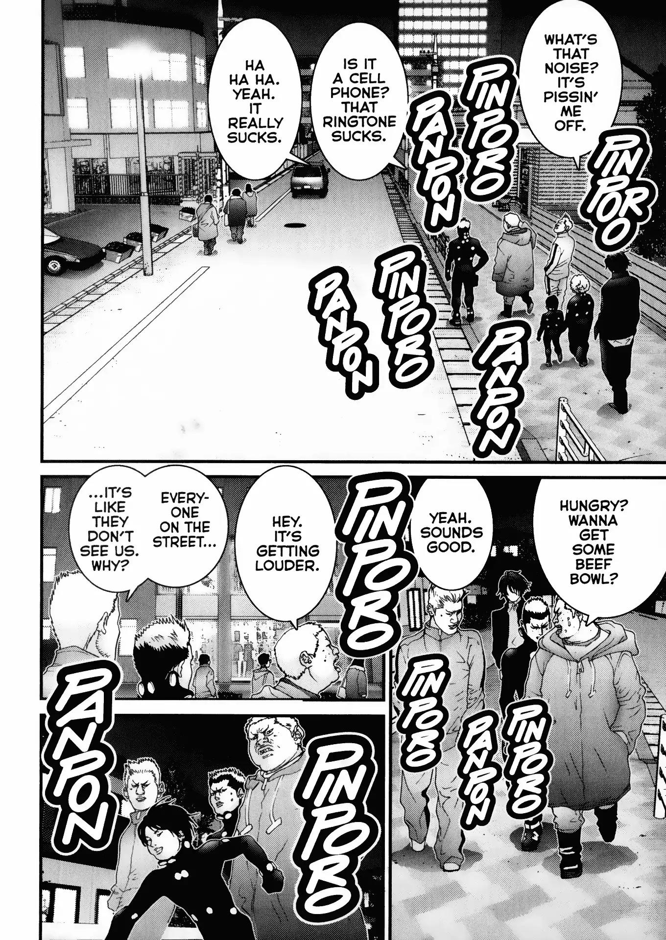 Gantz Chapter 40 page 6 - Chapter 40: Vol.4 0040: Ignored Warning
