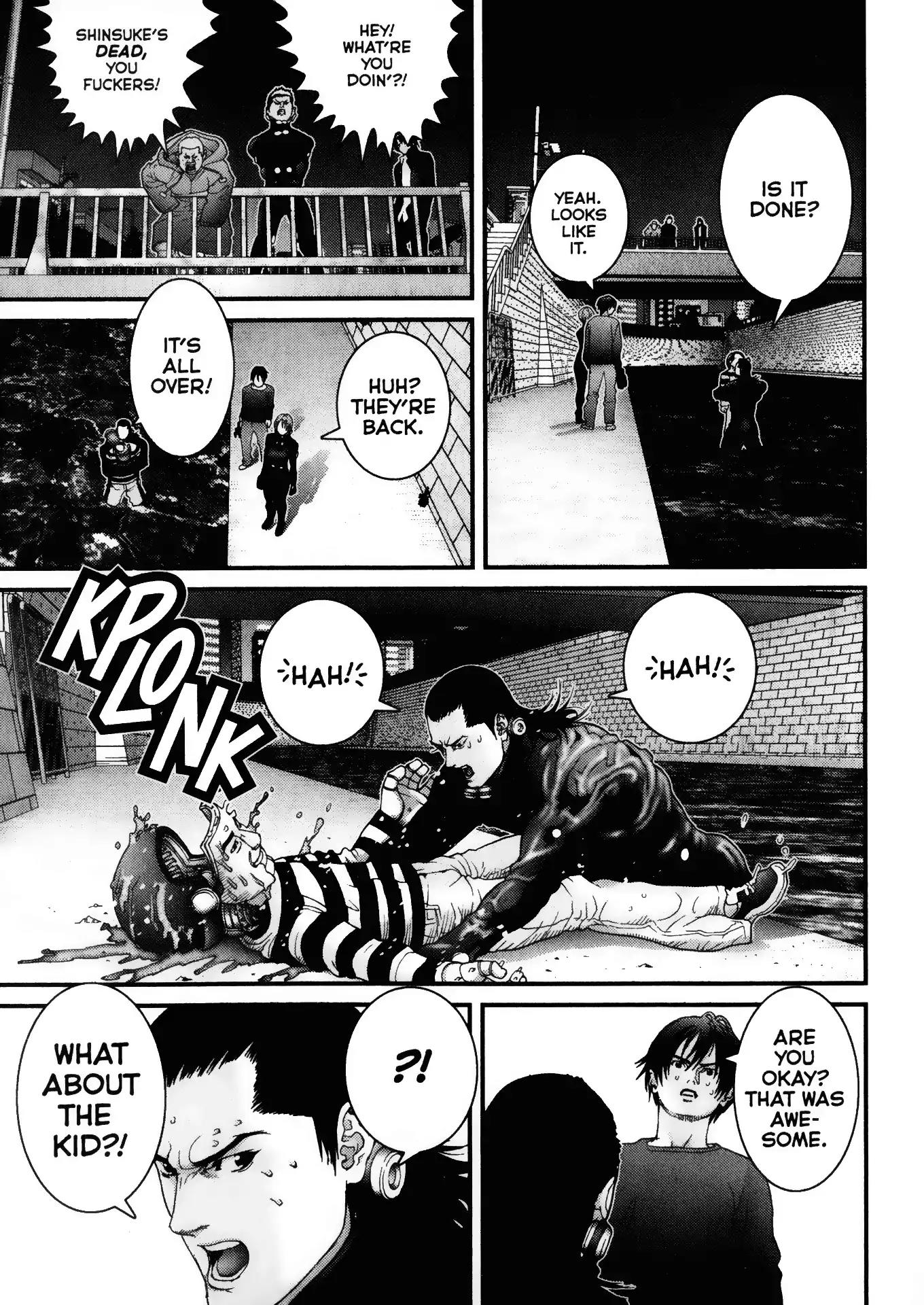Gantz Chapter 41 page 5 - Chapter 41: Vol.4 0041: Bird