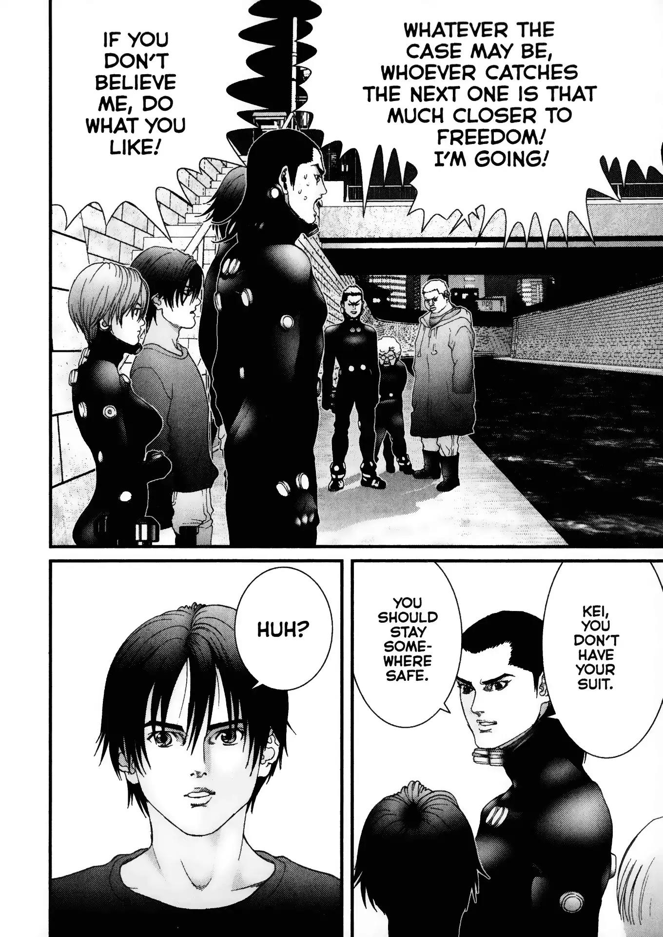 Gantz Chapter 42 page 14 - Chapter 42: Vol.4 0042: Complicated Information