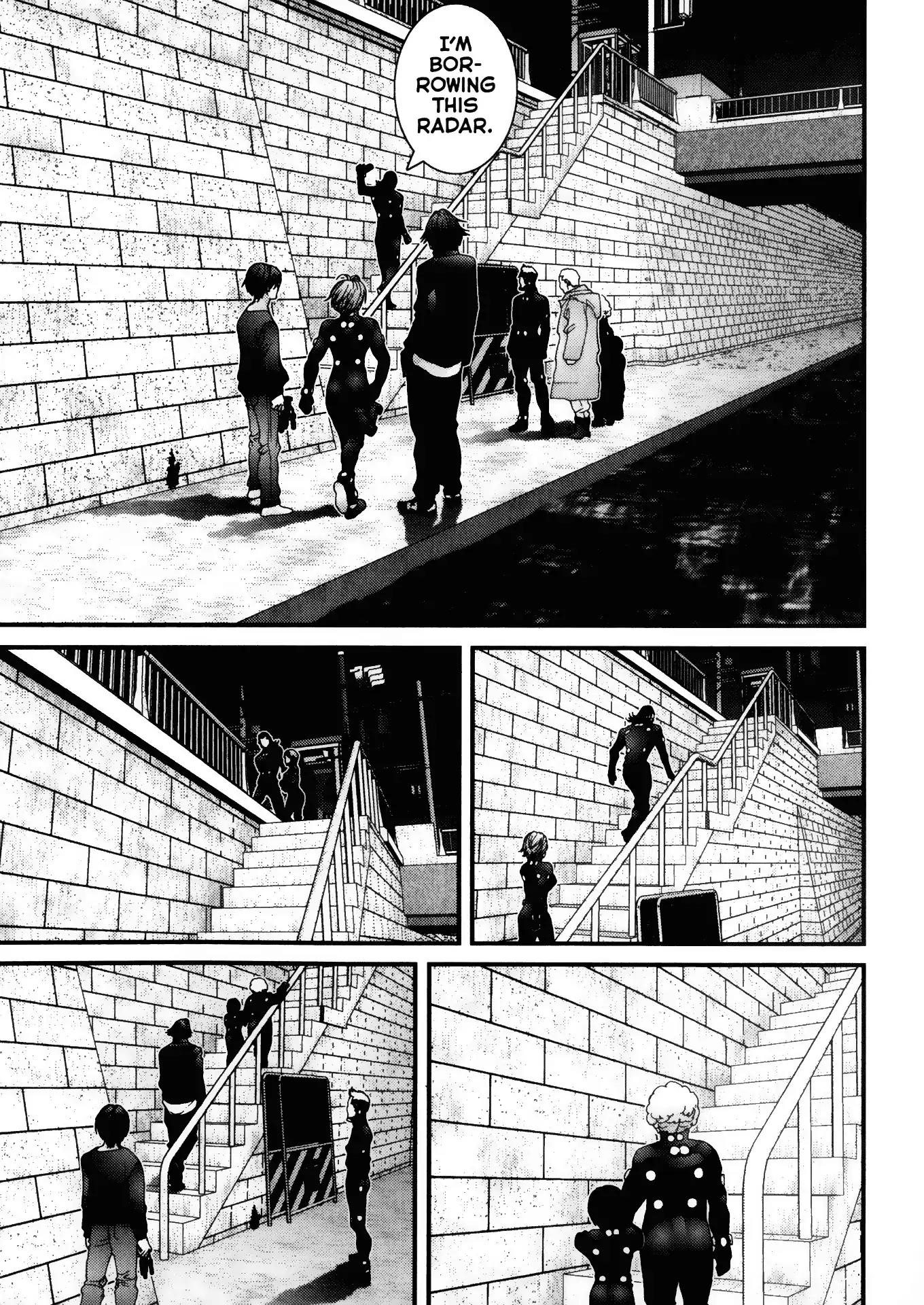 Gantz Chapter 42 page 15 - Chapter 42: Vol.4 0042: Complicated Information